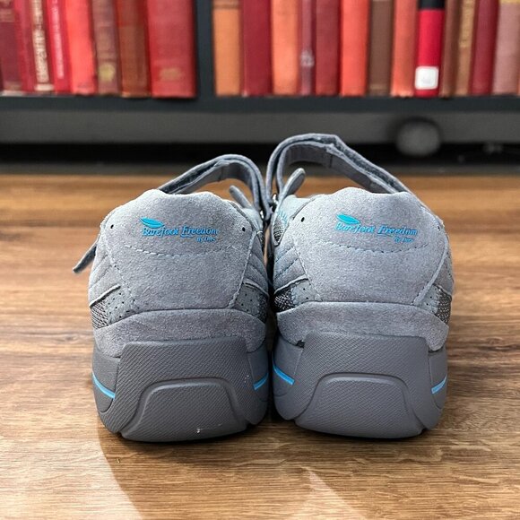 NEW Drew Gray Blue Women's Orthopedic Mary Jane Shoes Sz 8.5 - Picture 7 of 9